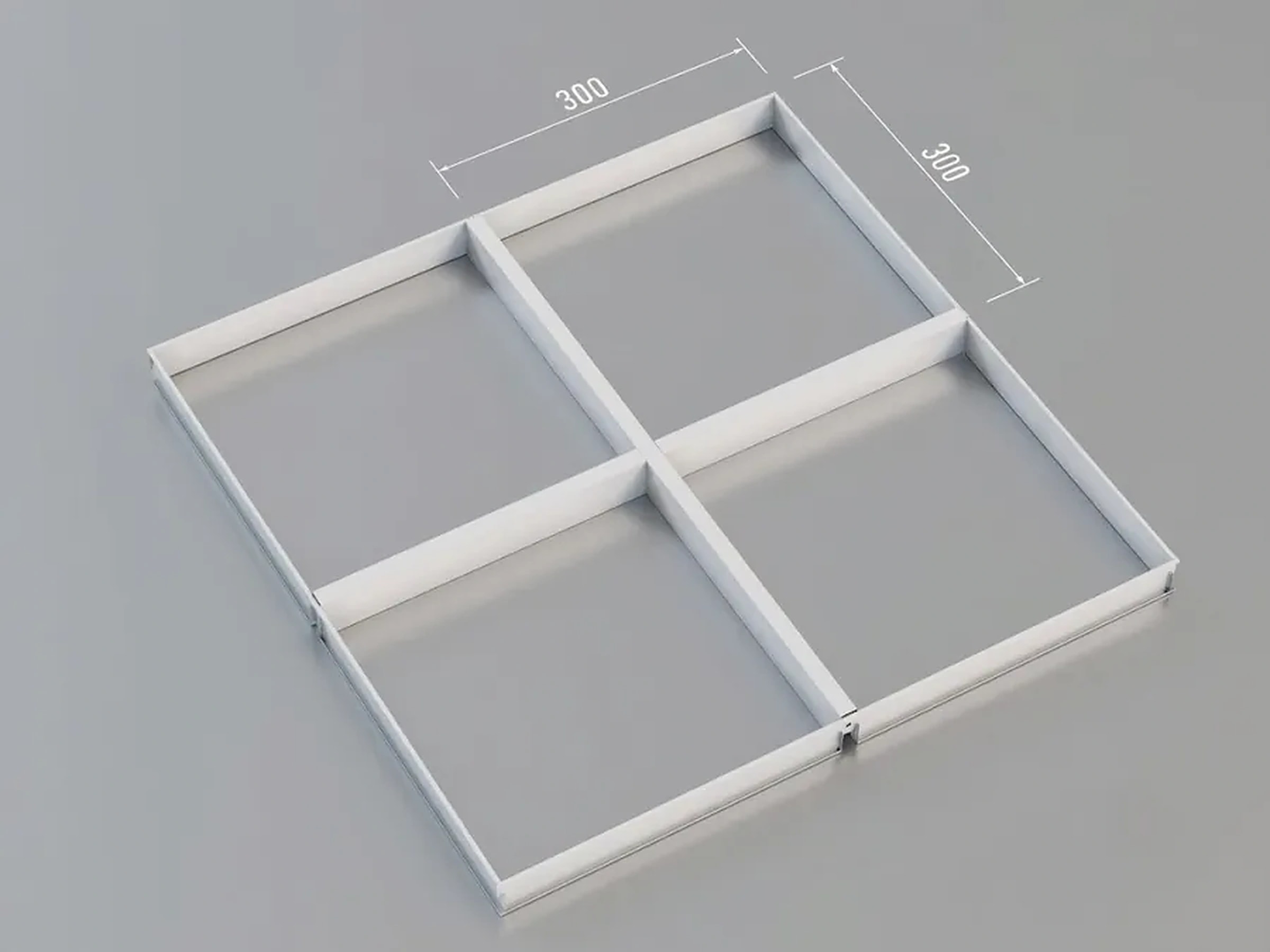 Грильято GL 300×300 — Потолки грильято